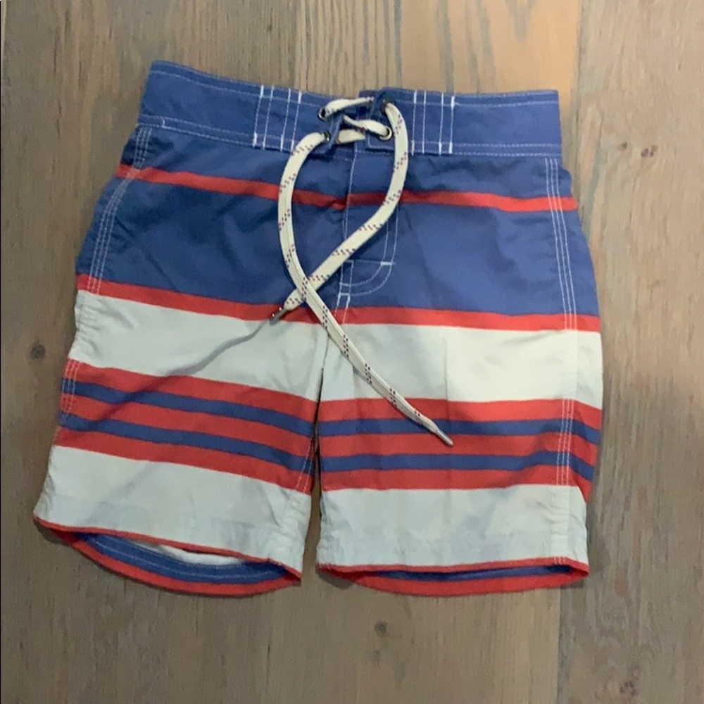 Boys Jcrew “crewcuts” swim trunks
